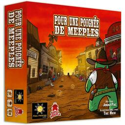 Pour une Poignée de Meeples Cover 3d