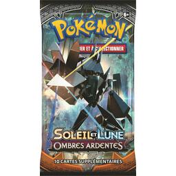 Pokémon Soleil et Lune: Ombres Ardentes - Booster Cover