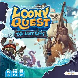 Loony Quest: The Lost City Cover
