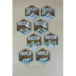 Dice Hospital: Deluxe Add-Ons Tuiles