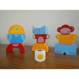 Mes Premiers Jeux: Construire & Superposer Zoolino Eclate