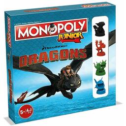 Monopoly: Junior - Dragons Cover 3d