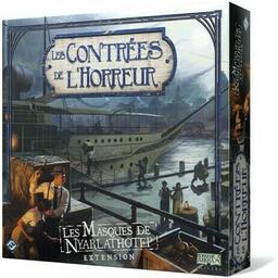 Les Contrées de l'Horreur: Les Masques de Nyarlathotep Cover 3d