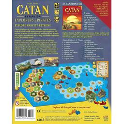 Catan: Explorers & Pirates 2016 Back
