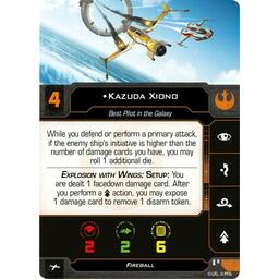 Star Wars: X-Wing - Fireball Carte