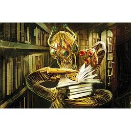 Horreur à Arkham: Le Jeu de Cartes - La Cité des Archives Artwork