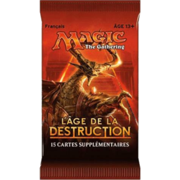 Magic: The Gathering - L'Âge de la Destruction - Booster Cover Transparent