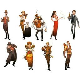 Mission: Planète Rouge Personnages