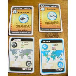 Pandémie 2008 Cartes