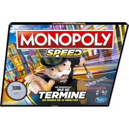 Monopoly: Speed Cover Transparent