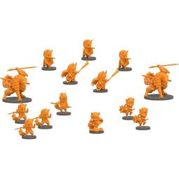 Ninja All-Stars: Clan Kitsune Figurines