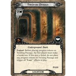 Le Seigneur des Anneaux: Le Jeu de Cartes - La Longue Obscurité Carte