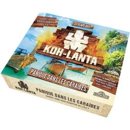 Escape Box: Koh-Lanta - Panique dans les Caraïbes Cover 3d