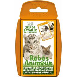 Top Trumps: Jeu de Bataille - Bébés Animaux Cover 3d