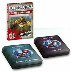 Blood Bowl: Le Jeu de Football Fantastique - Cartes Spéciales - Pack Équipe de Titans Eclate