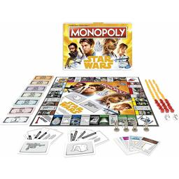 Monopoly: Star Wars Han Solo Eclate