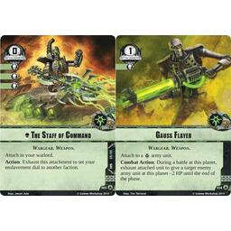 Warhammer 40,000: Conquest - Les Légions de la Mort Cartes