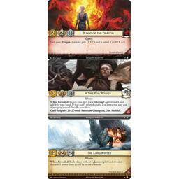Le Trône de Fer: Le Jeu de Cartes - Les Loups du Nord Cartes