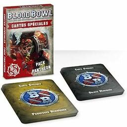 Blood Bowl: Le Jeu de Football Fantastique - Cartes Spéciales - Pack Panthéon Eclate