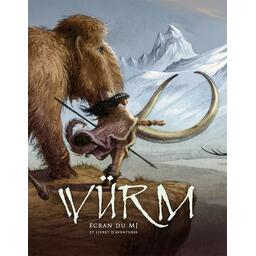 Würm: Le Jeu de Rôle dans le Préhistoire - Écran du MJ et Livret d'Aventures Cover