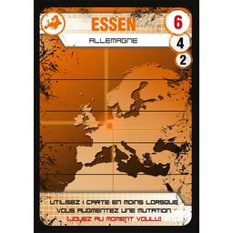 Pandémie: Contagion Carte