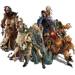 Zombicide: Black Plague - NPC-2 - Notorious Plagued Characters Artwork