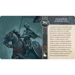 Le Trône de Fer: Le Jeu de Figurines - Cavaliers de la Maison Tully Carte
