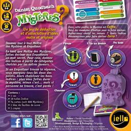 Mystères ? 2013 Back