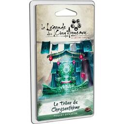 La Légende des Cinq Anneaux: Le Jeu de Cartes - Le Trône du Chrysanthème Cover 3d