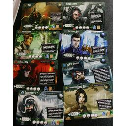 Titanium Wars Cartes