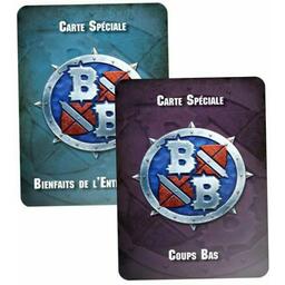 Blood Bowl: Le Jeu de Football Fantastique - Cartes Spéciales - Pack Équipe de Titans Cartes