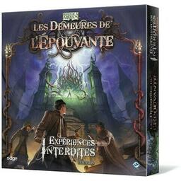 Les Demeures de l'Épouvante: Expériences Interdites Cover 3d