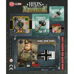 Heroes of Normandie: Karl von Croc Tuiles