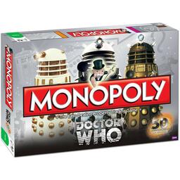Monopoly: Doctor Who - 50th Anniversary Collectors Edition Cover 3d