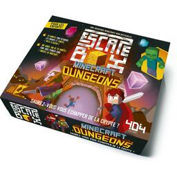 Escape Box: Minecraft Dungeons Cover 3d