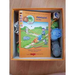 Fädelspiel: Im Zoo Contenu
