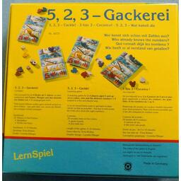 5, 2, 3: Gackerei Back