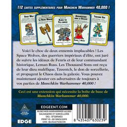 Munchkin: Warhammer 40,000 - Sauvagerie et Sorcellerie Back