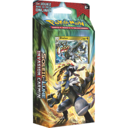 Pokémon Soleil et Lune: Invasion Carmin - Ékaïser Cover Transparent