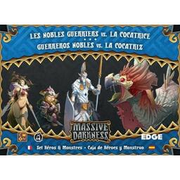 Massive Darkness: Les Nobles Guerriers vs. La Cocatrice Cover