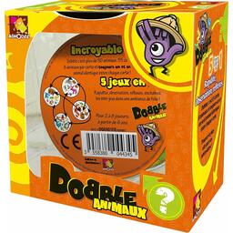 Dobble: Animaux Back 3d