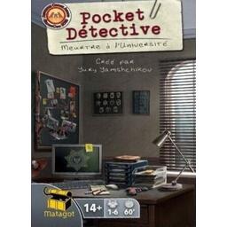 Pocket Détective: Meurtre à l'Université Cover