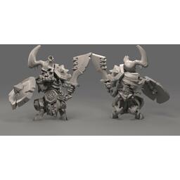 Clash of Rage Figurines