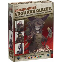 Zombicide: Black Plague - Special Guest - Edouard Guiton Cover 3d