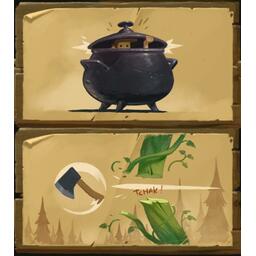 Jack & Le Haricot Magique Carte