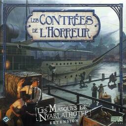 Les Contrées de l'Horreur: Les Masques de Nyarlathotep Cover