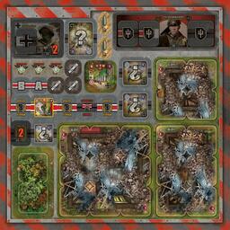 Heroes of Normandie: Big Red One Edition Tuiles