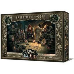 Le Trône de Fer: Le Jeu de Figurines - Héros du Peuple Libre 1 Cover 3d