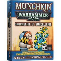 Munchkin: Warhammer 40,000 - Sauvagerie et Sorcellerie Cover 3d