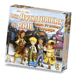 Les Aventuriers du Rail Europe : Mon Premier Voyage Cover 3d